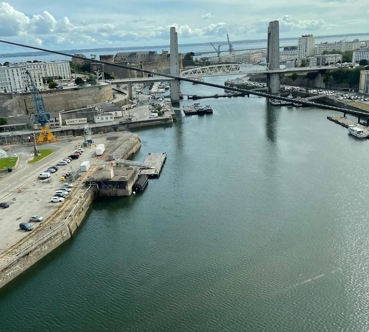 Confort Et Charme En Plein Brest, Vue Sur La Rade Брест